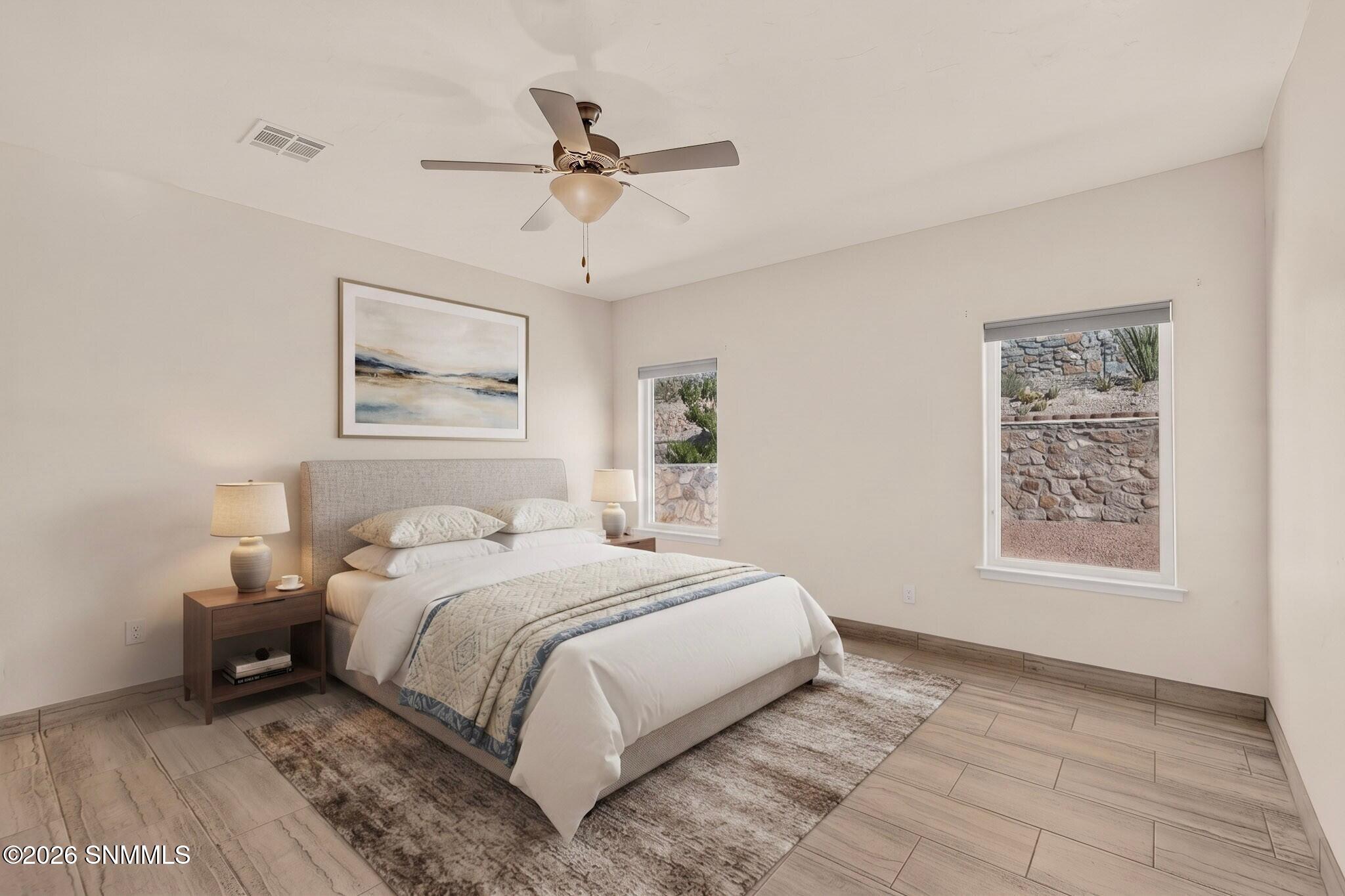 Primary Bedroom (virtually staged)