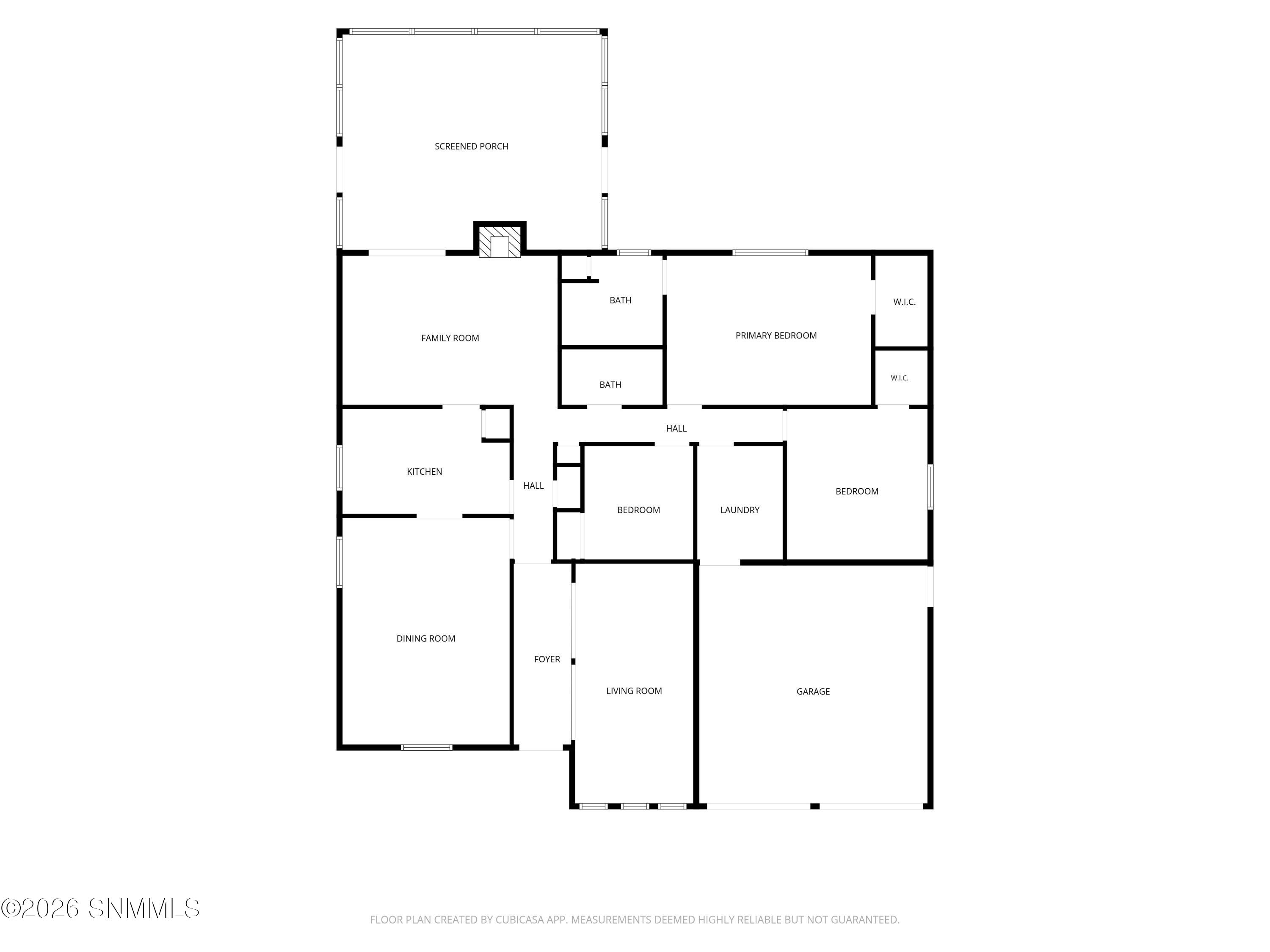 2D Floor Plan for 651 West Taylor Road