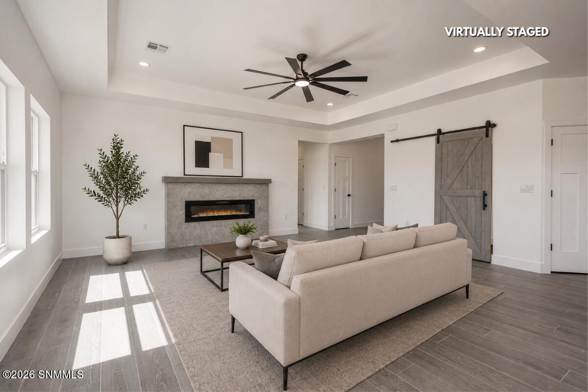 Living Area - Virtually Staged