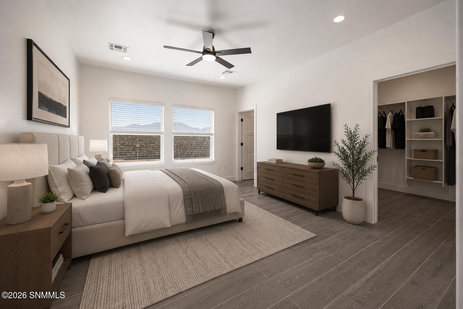 Principal Bedroom - Virtually Staged