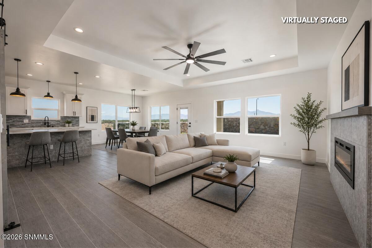 Living Area - Virtually Staged
