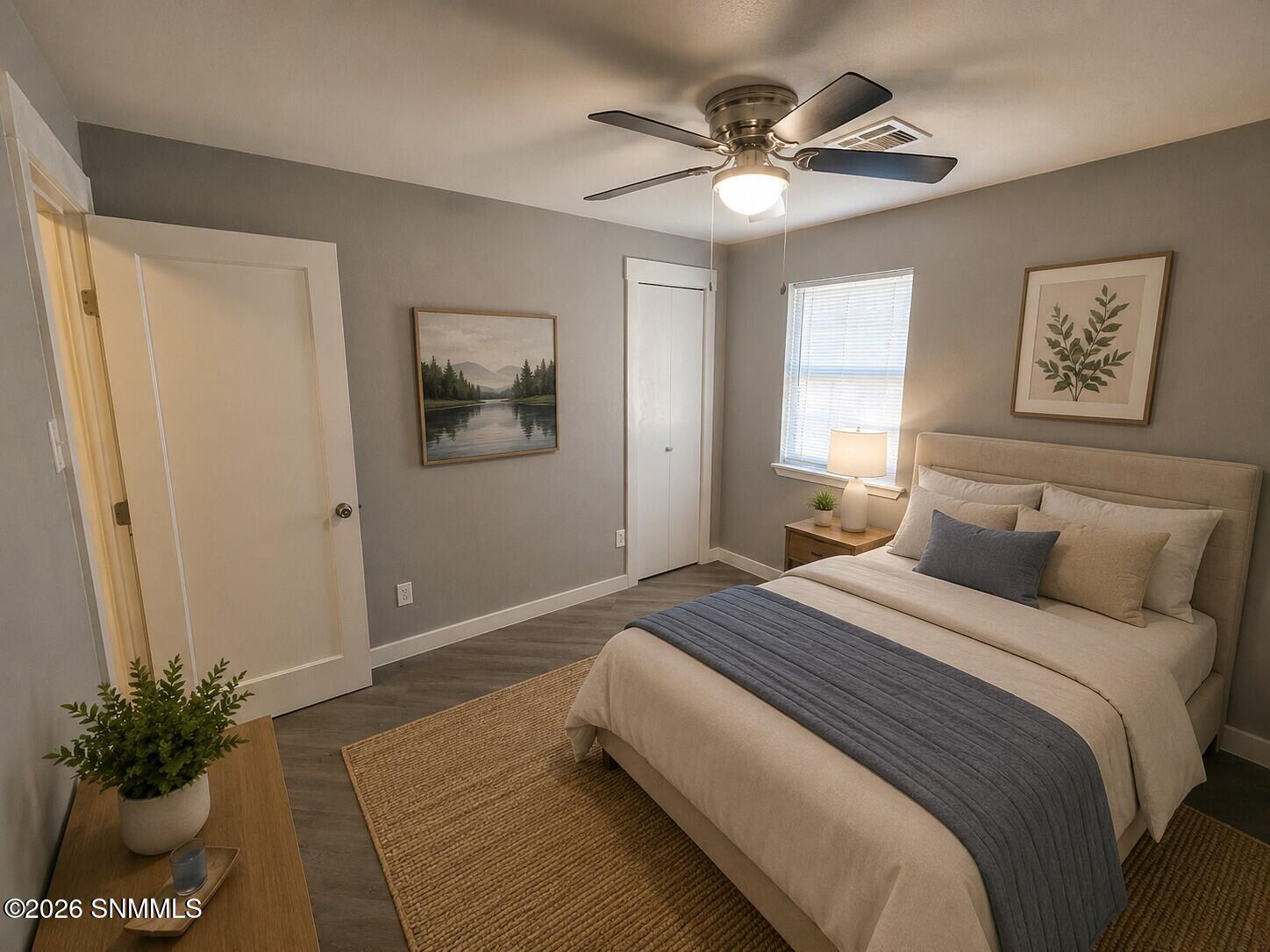 1st Bedroom Virtual Staged