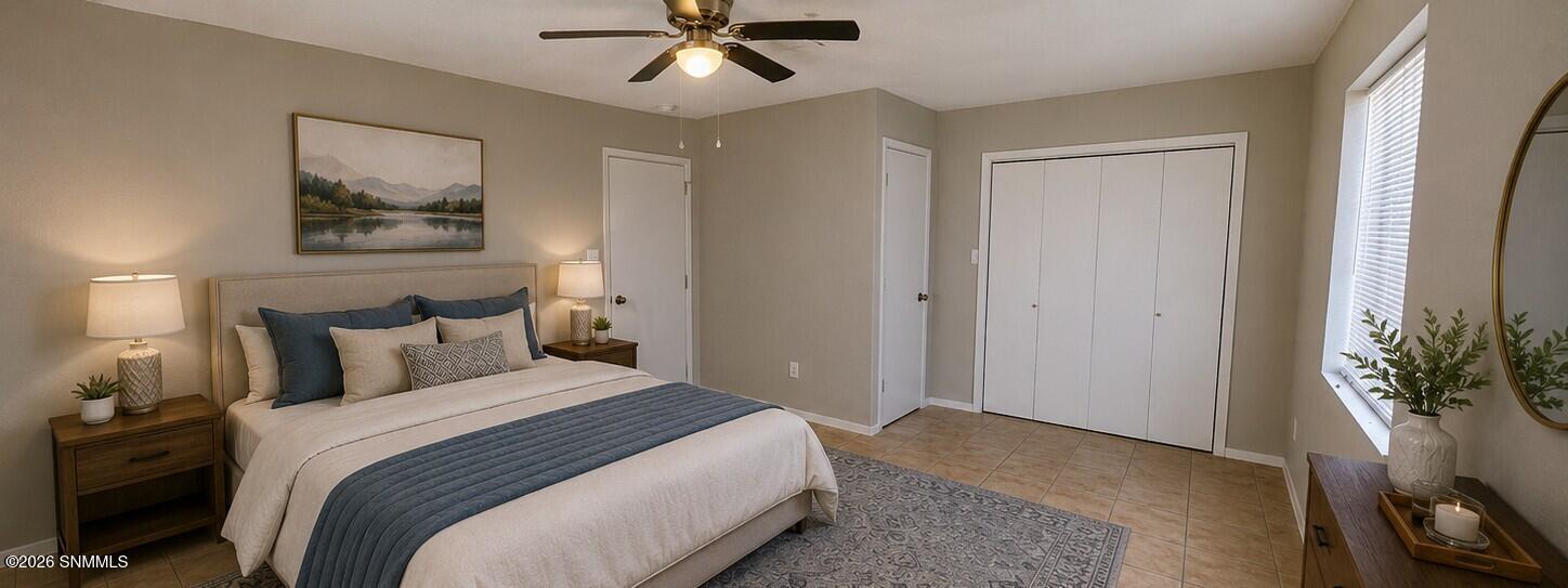 Master Bedroom virtually staged