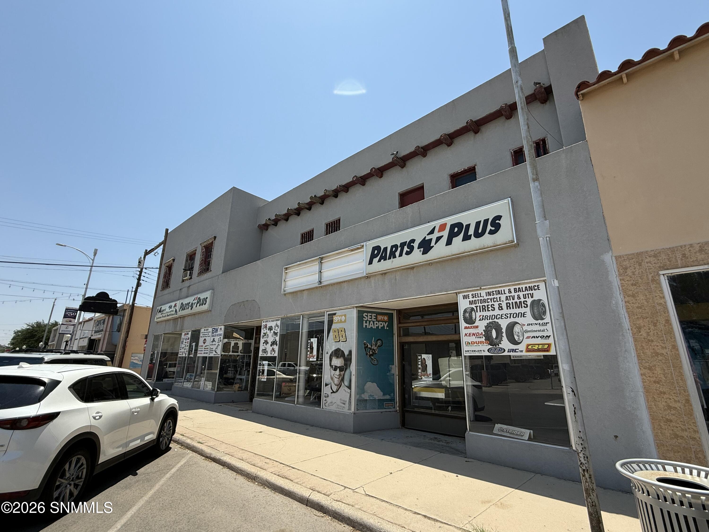 Store front side view