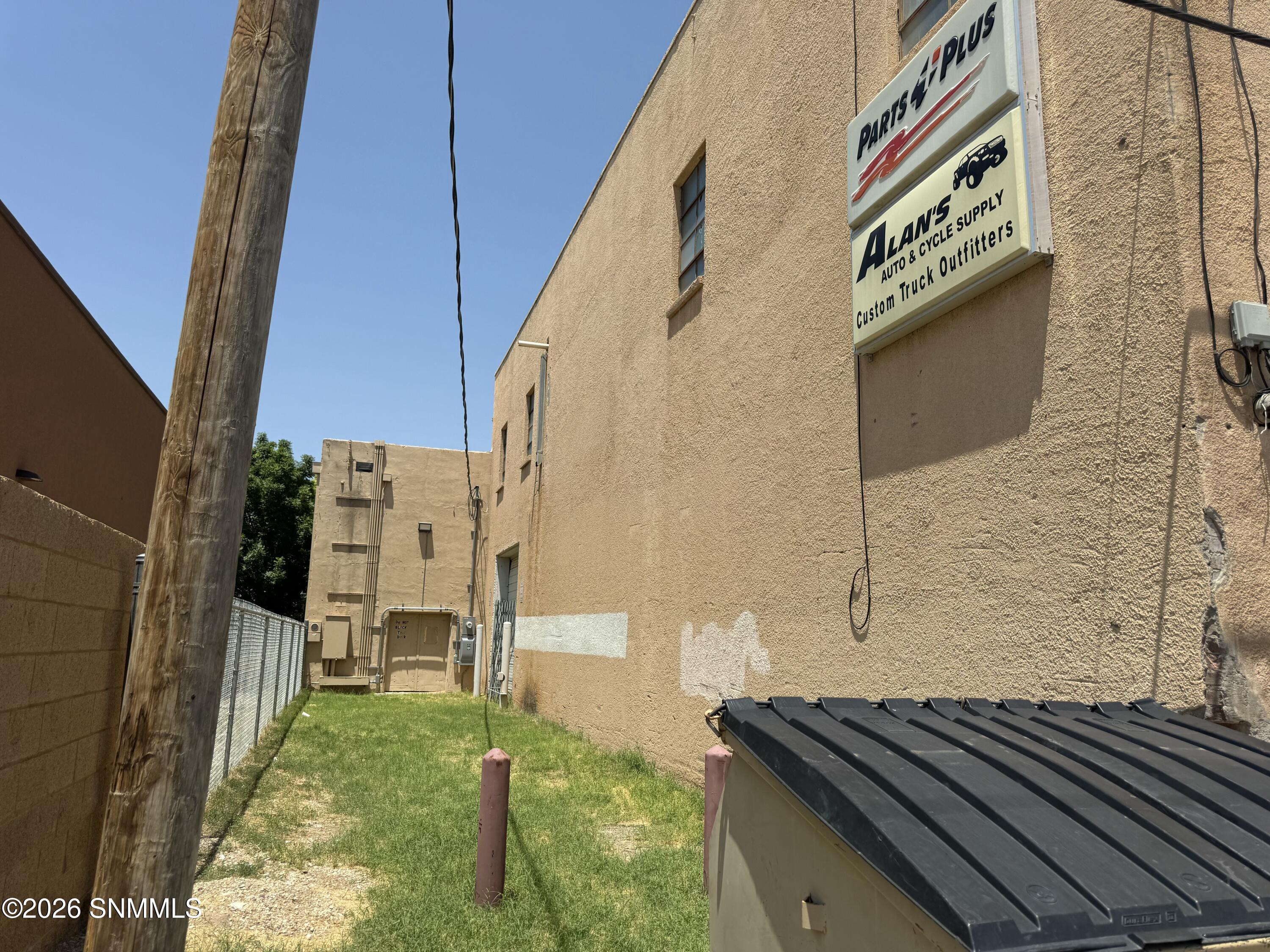 side of building