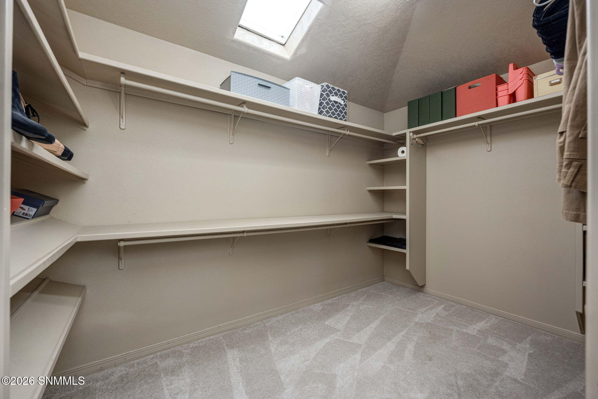 Primary closet