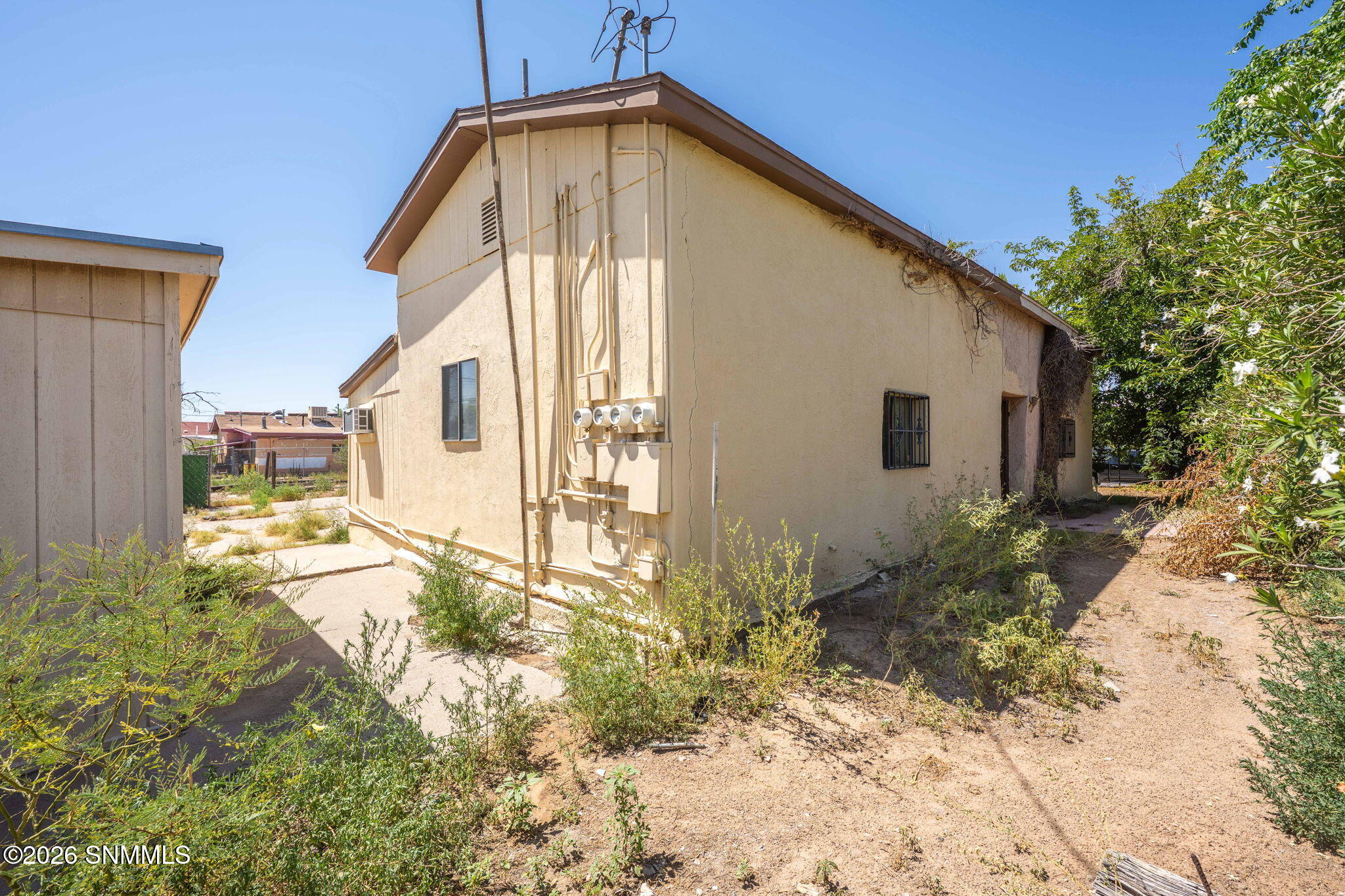 Back of home