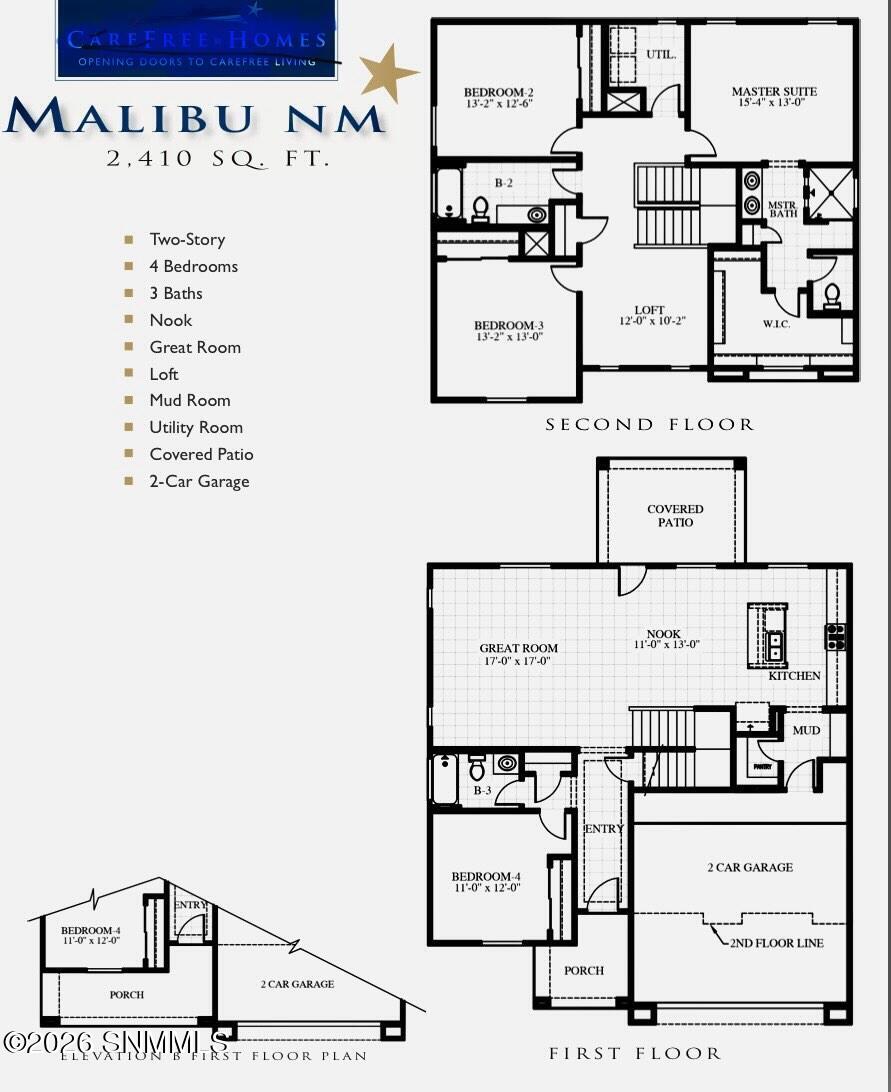 Malibu Floor Plan