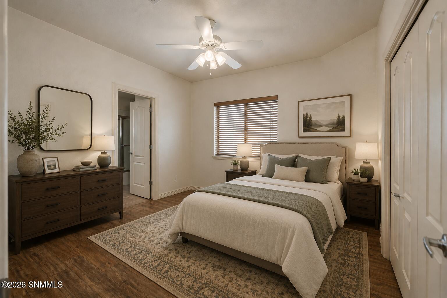 Camino Blanco guest bedroom virtually st