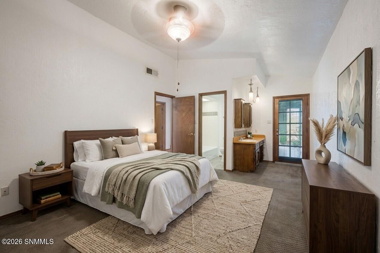 Primary Bedroom Staged AI