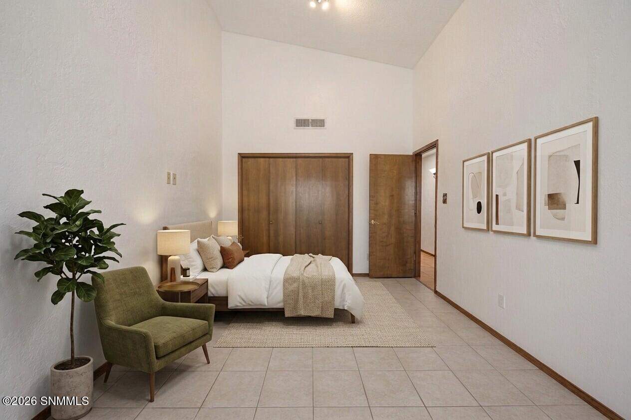 3rd bedroom staged