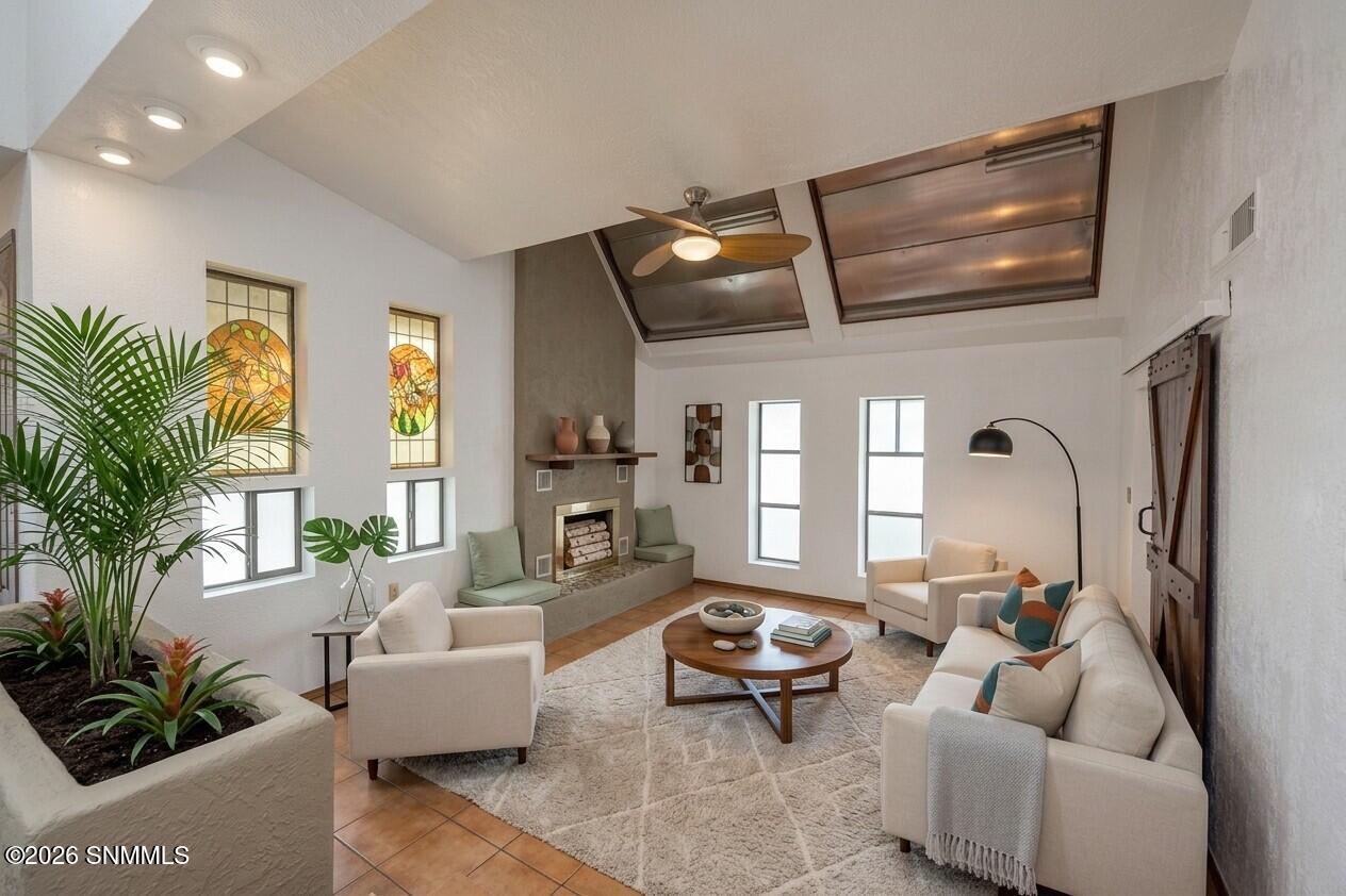 Living Room Staged