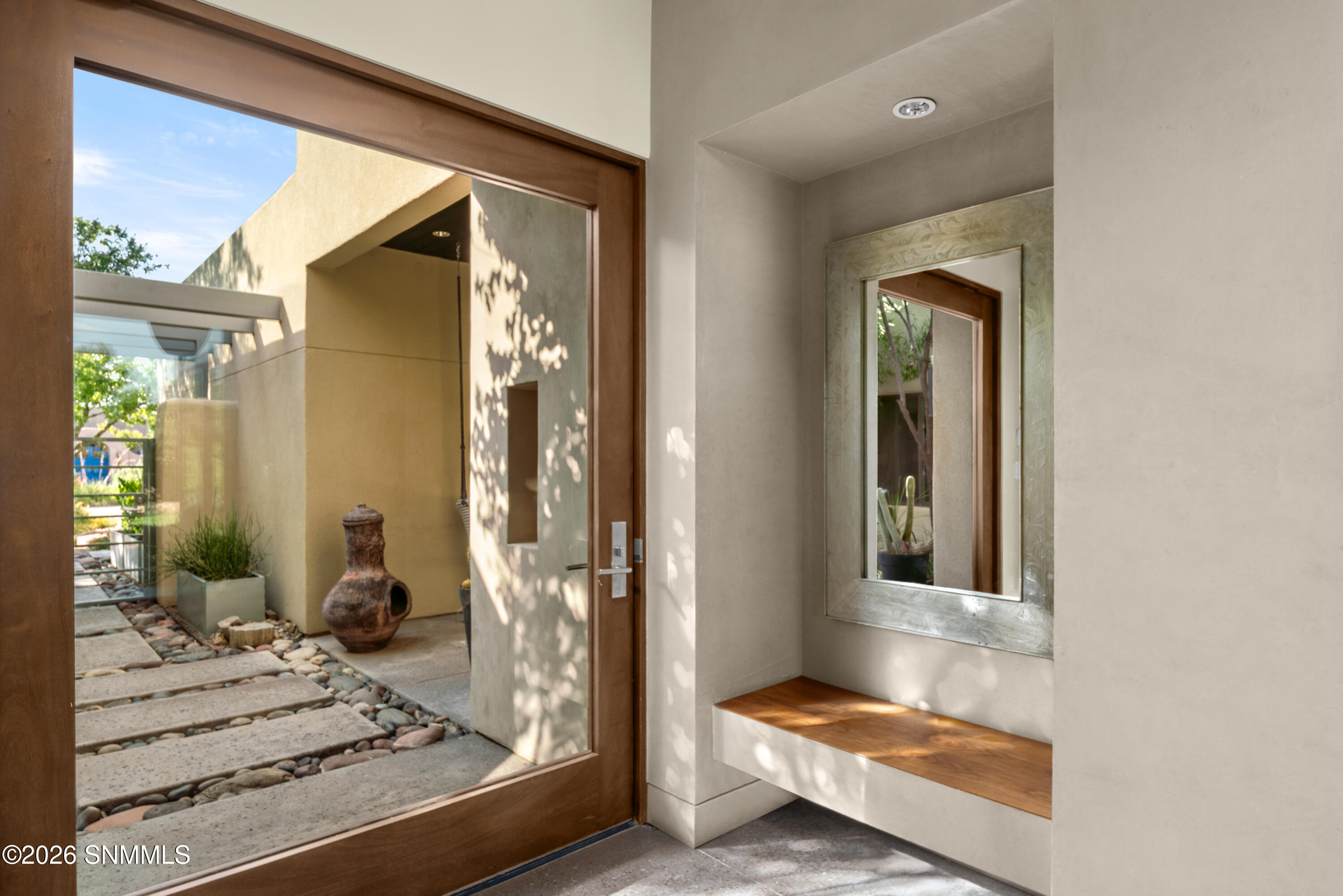 Front Pivot Door