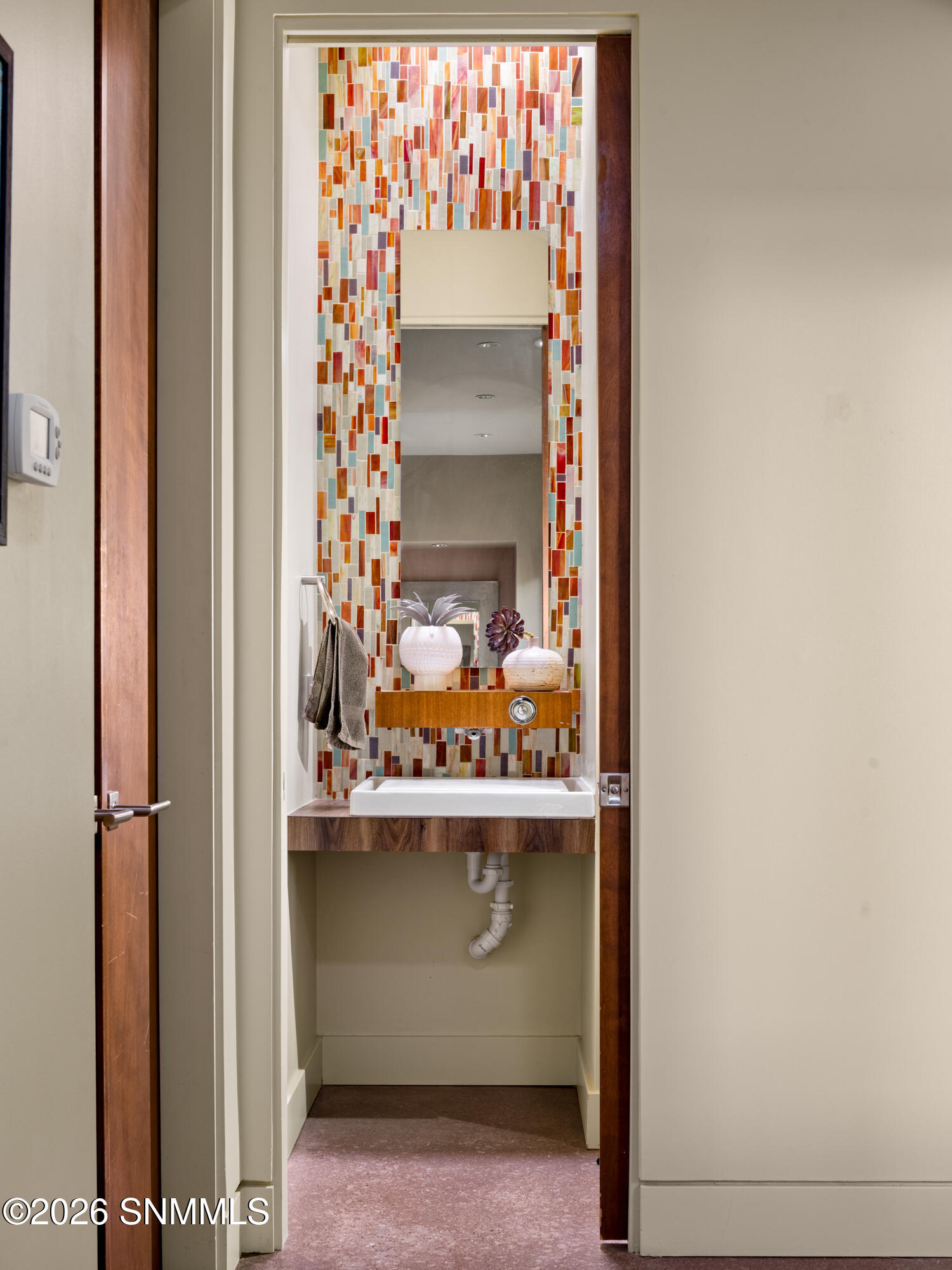 Front restroom