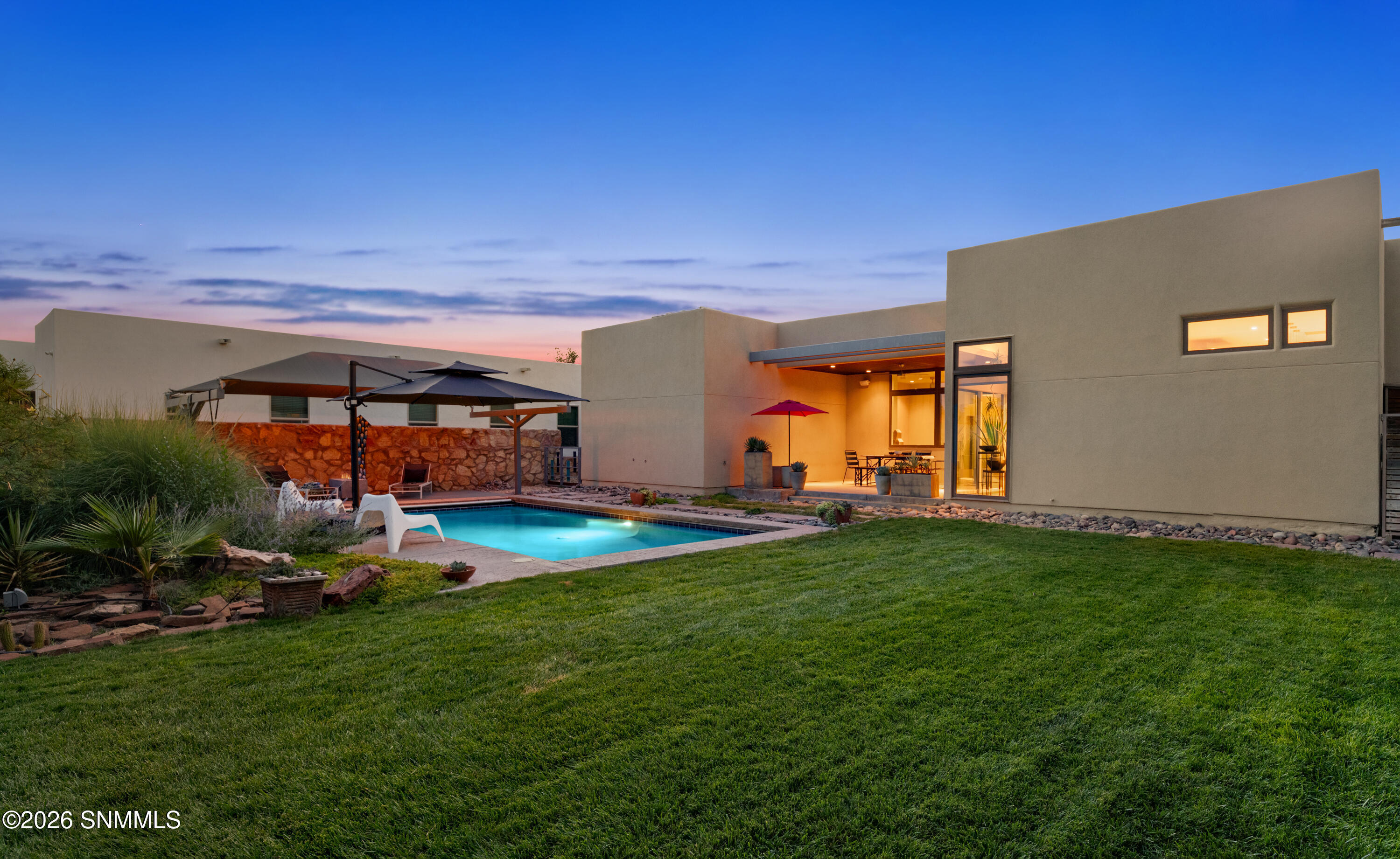 Overall View of backyard