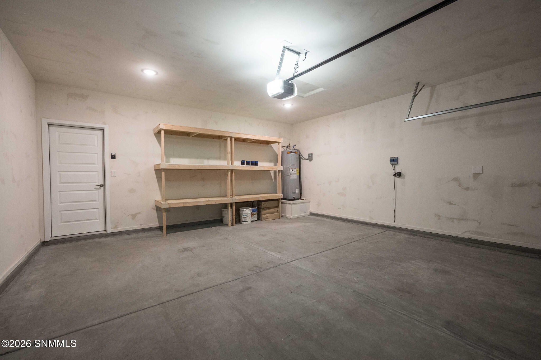 Updated with Built In Shelving and Garag