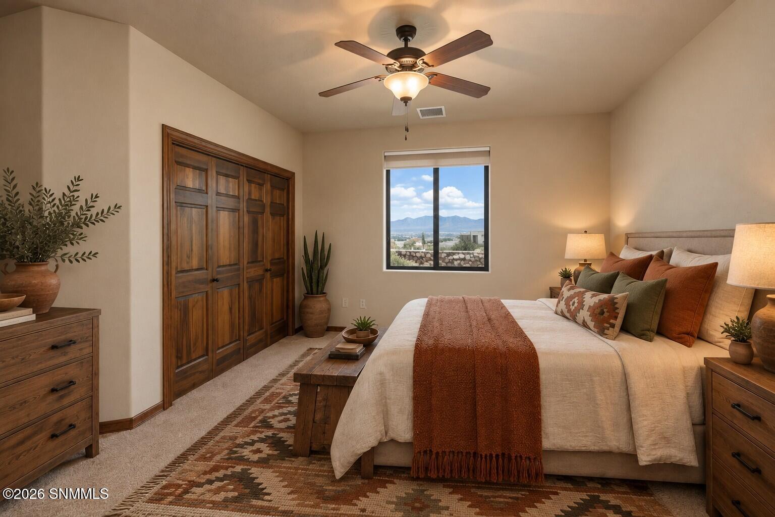Idyll Court second bedroom virtually sta