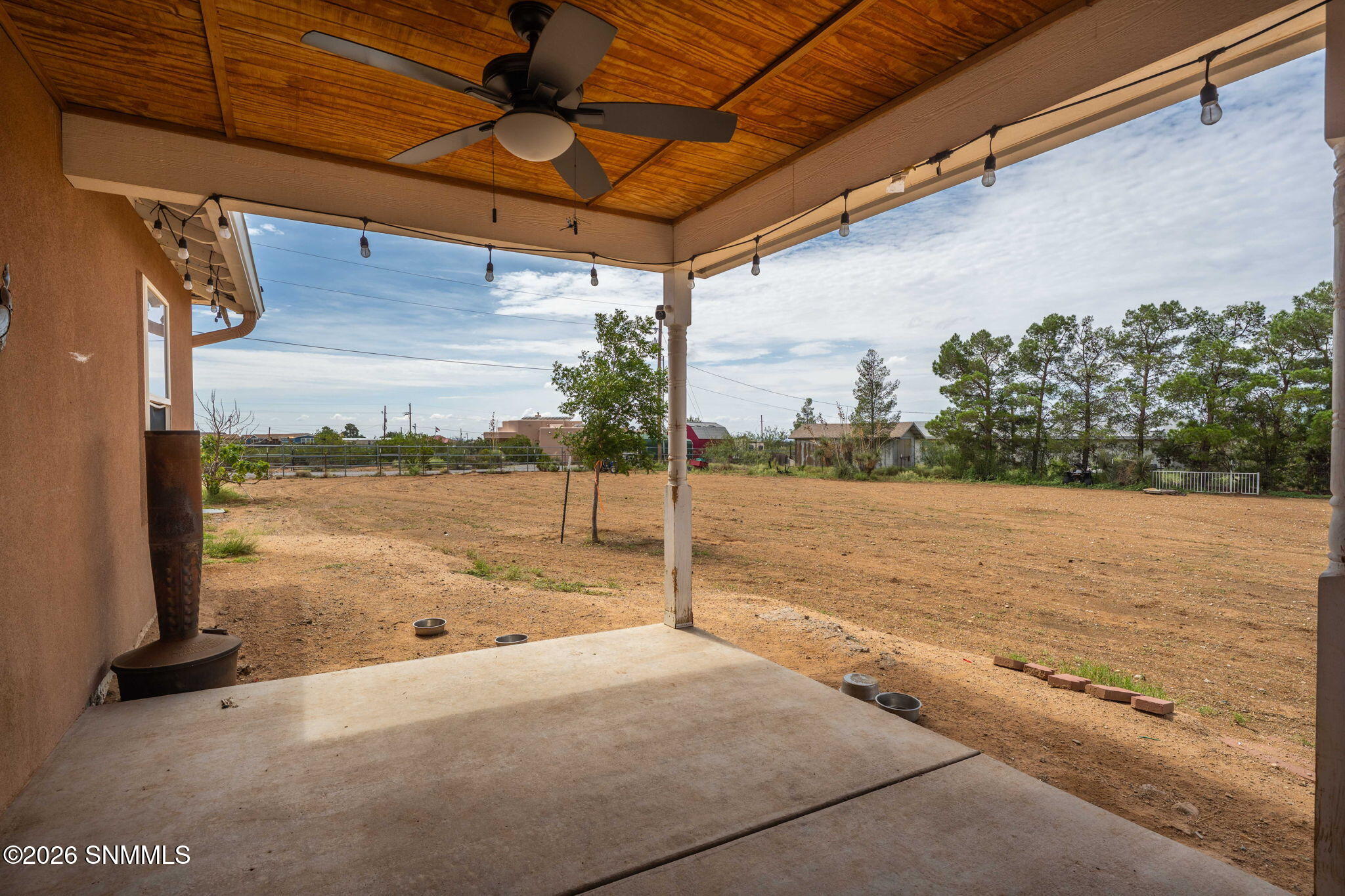 Rear Patio