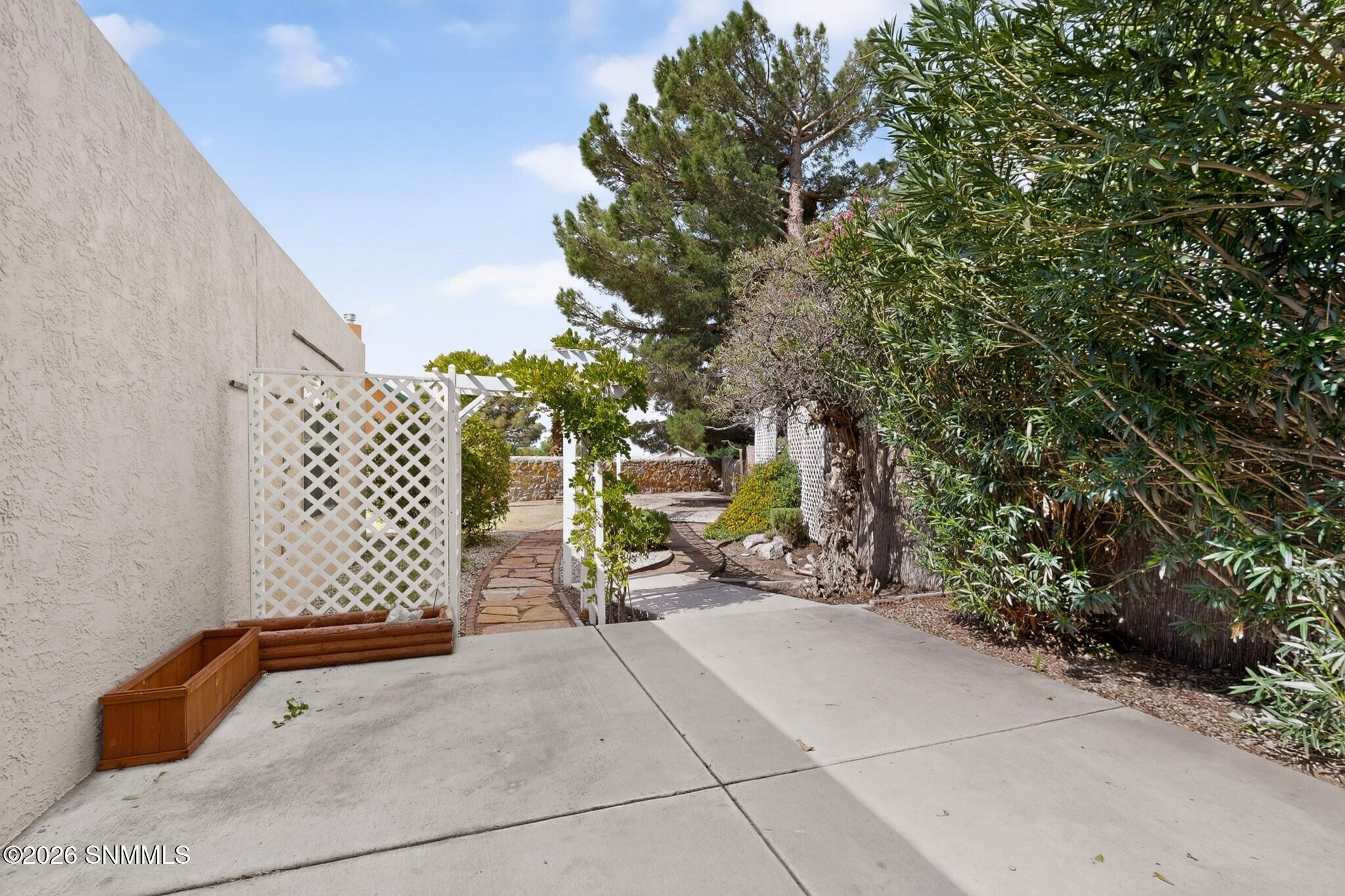 Rear Patio