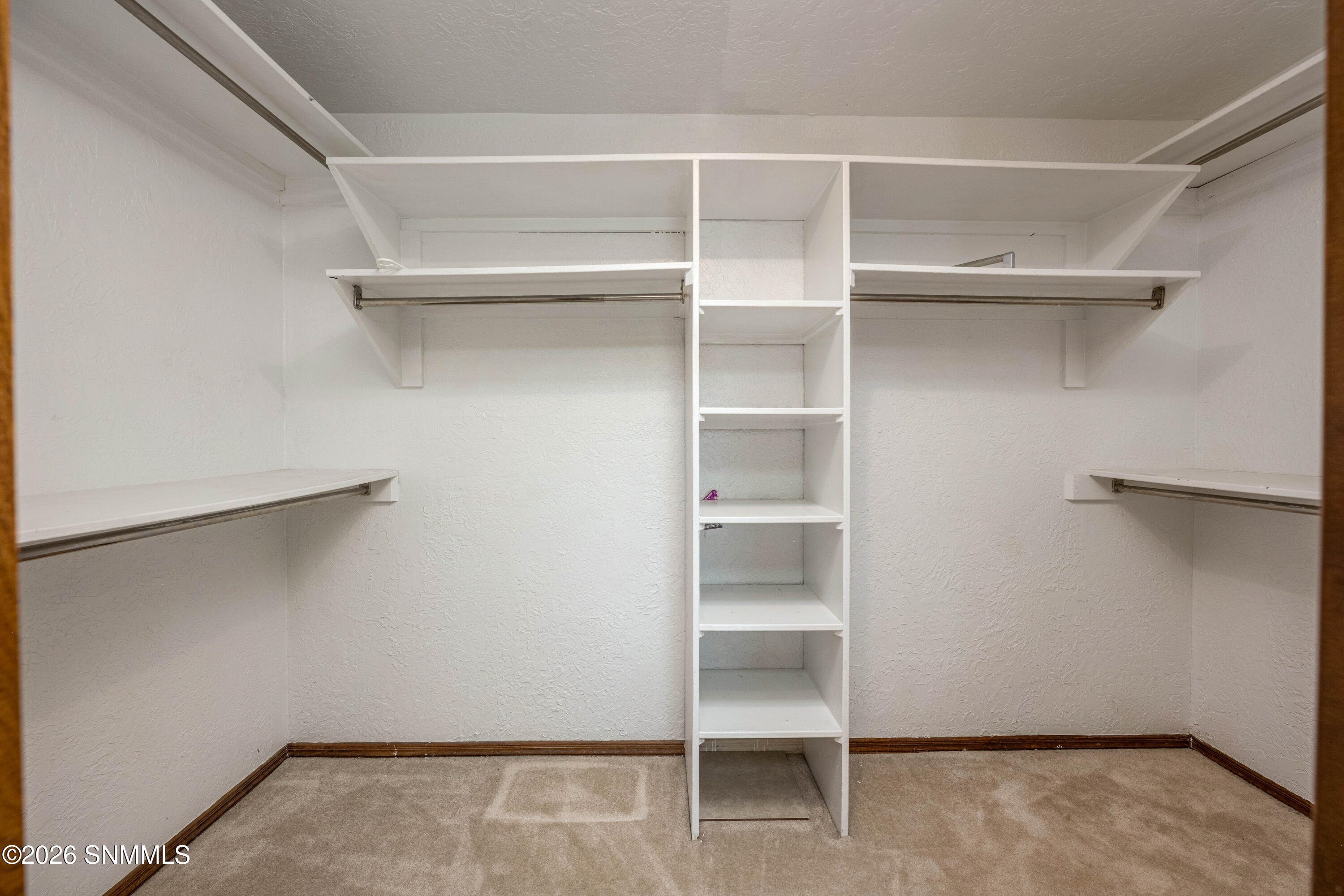 Primary closet