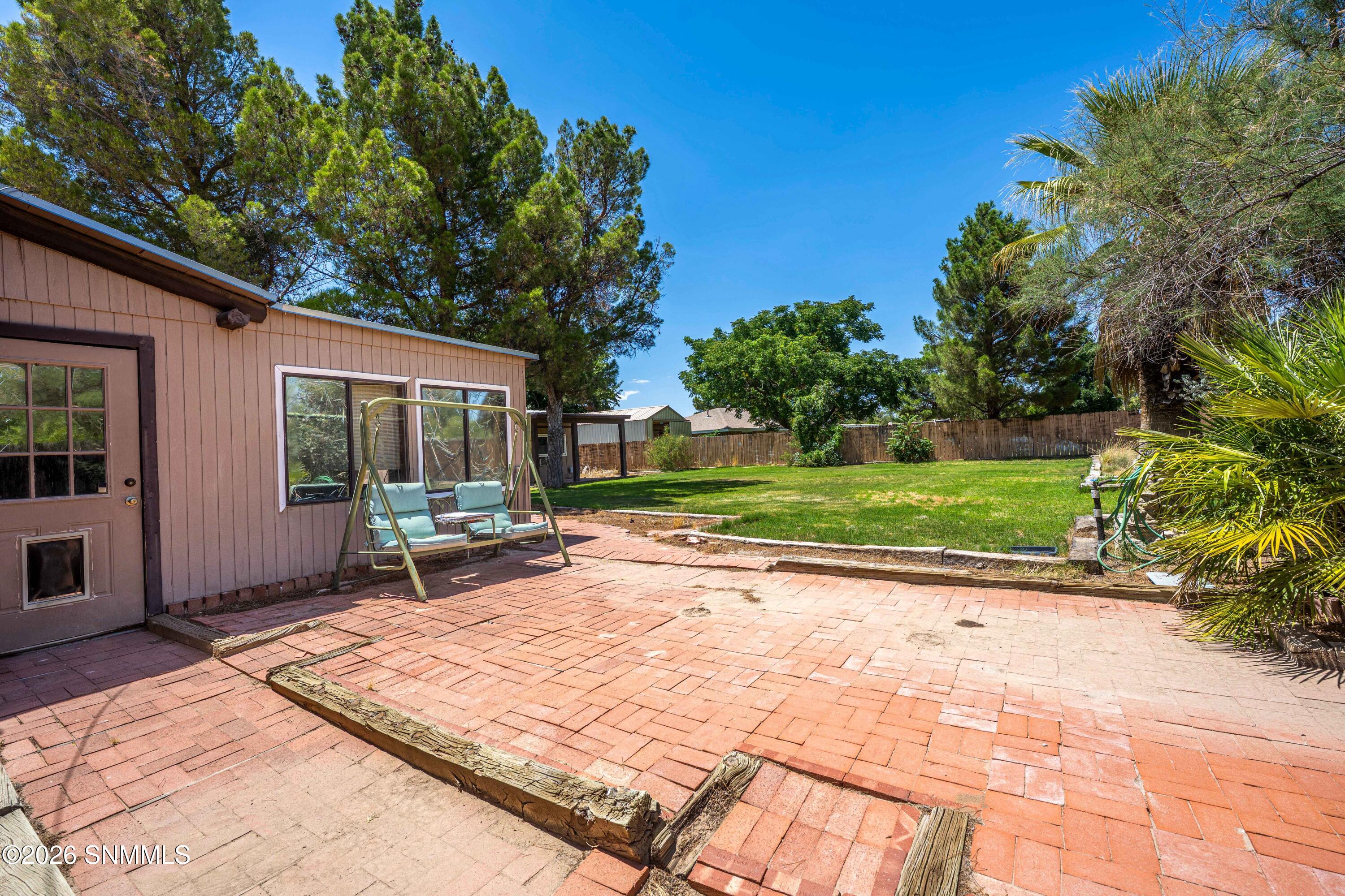 Rear yard