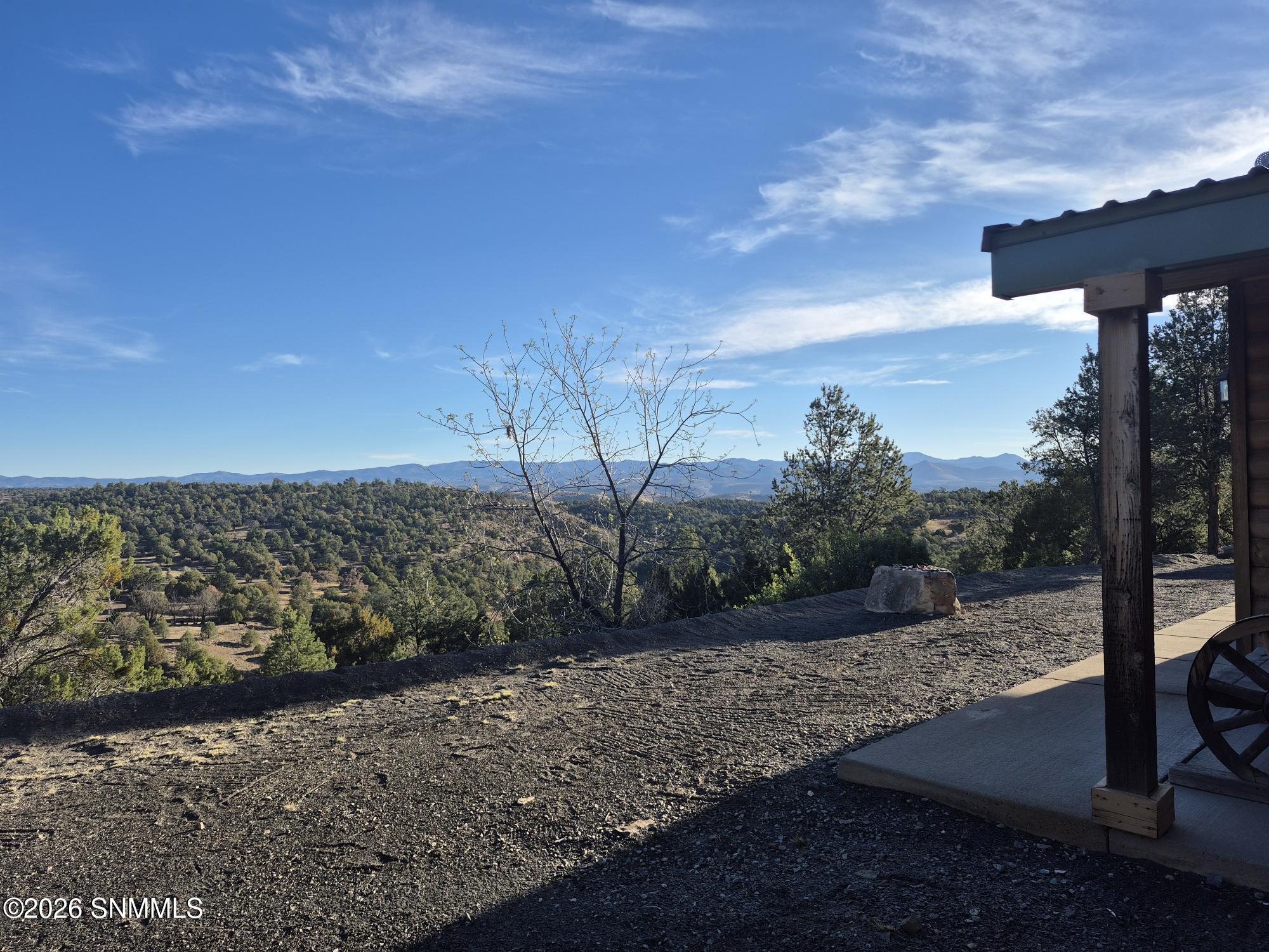 side yard view