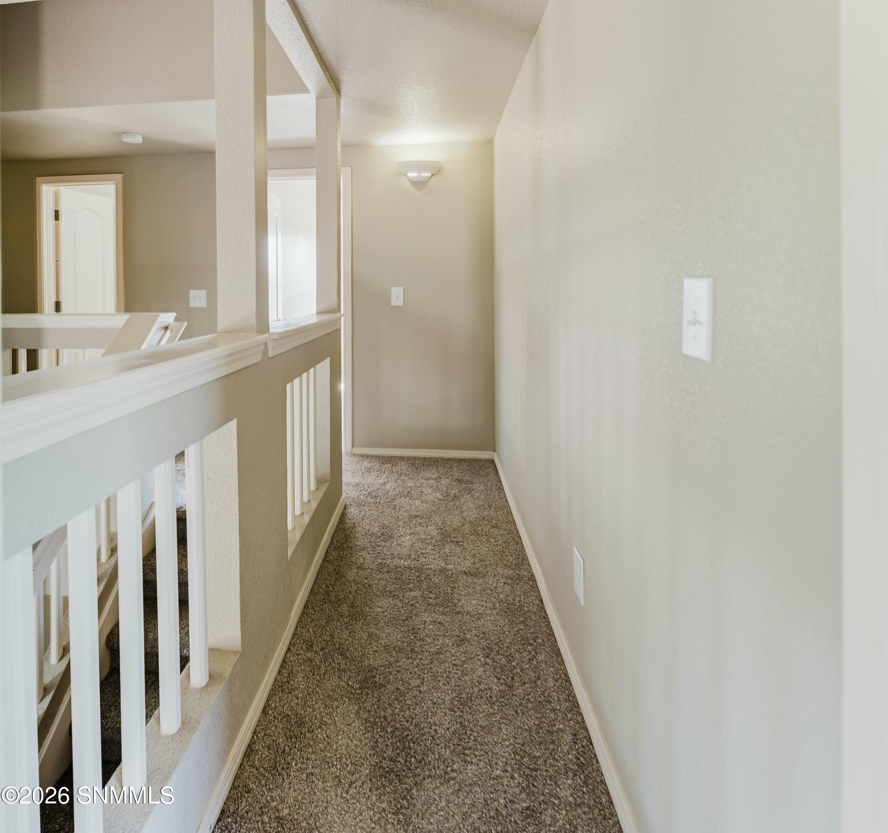 upstairs hallway