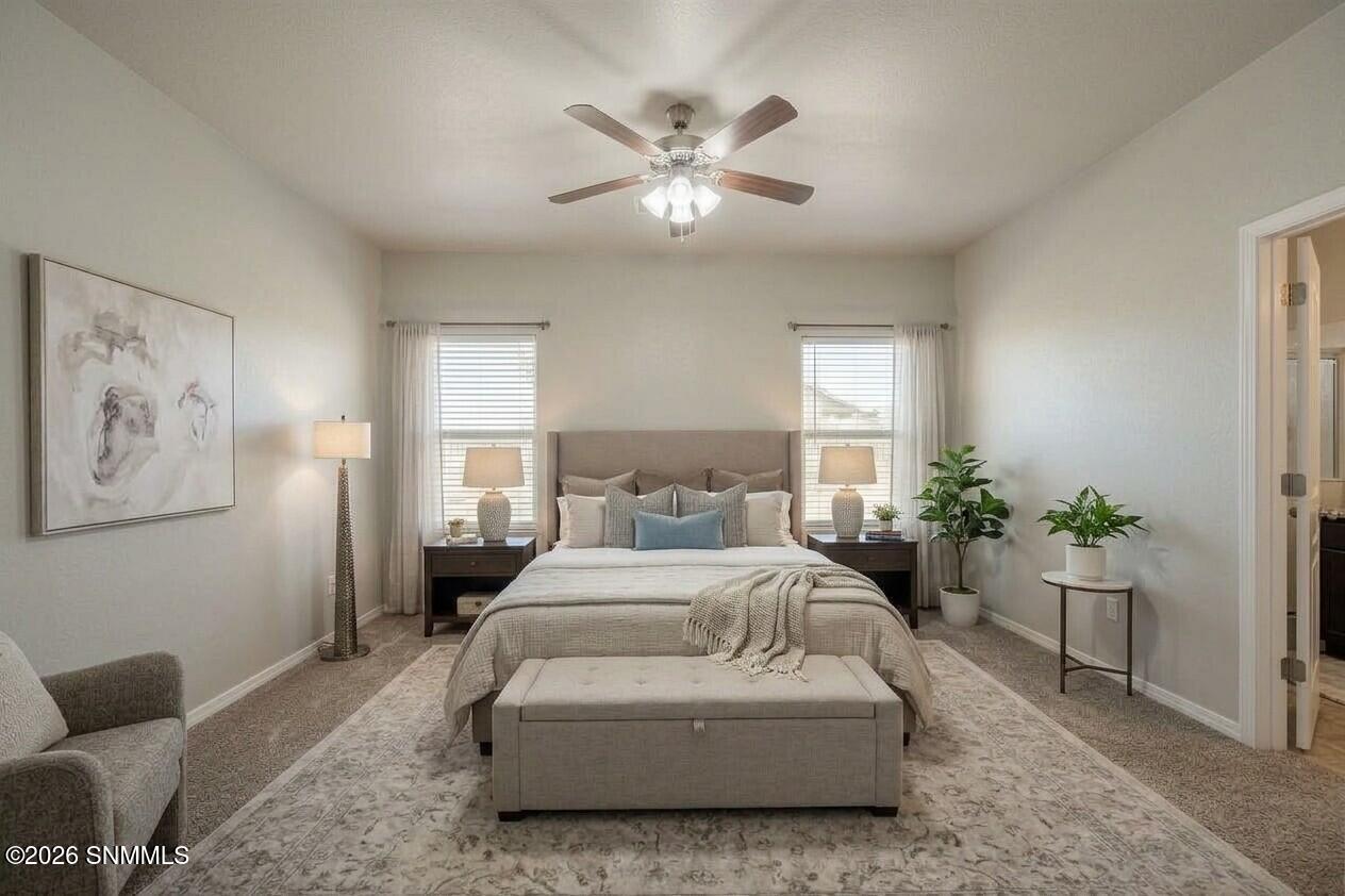 4795 Sirocco Primary Bedroom staged