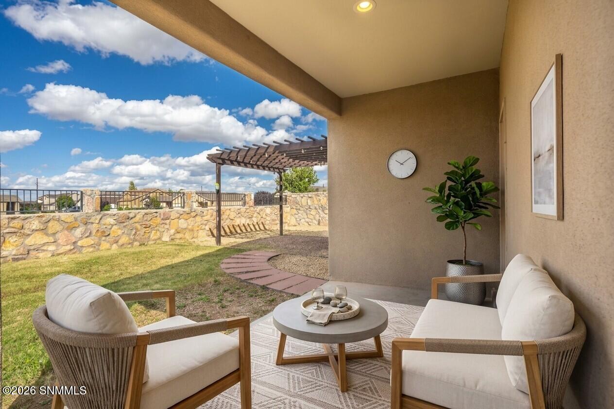 4795 Sirocco Back Patio Staged