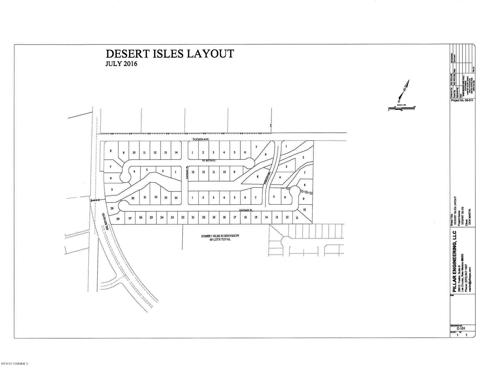 Desert Isles Layout an