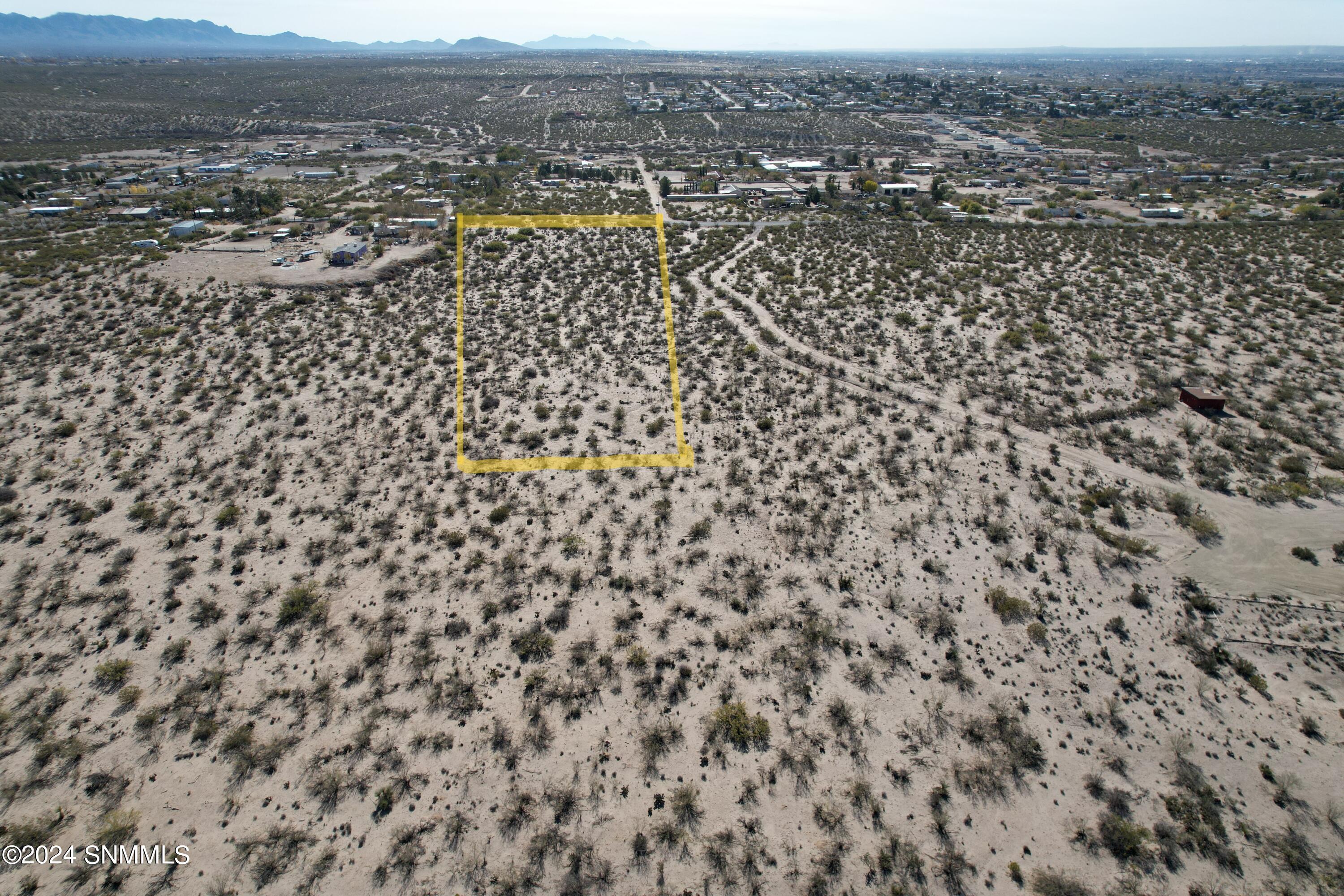 Approximate boundary from overhead Lot 2