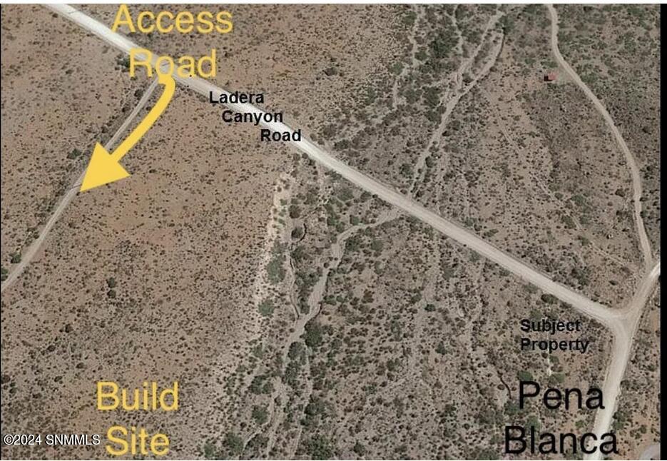 Pic, Access Road Map