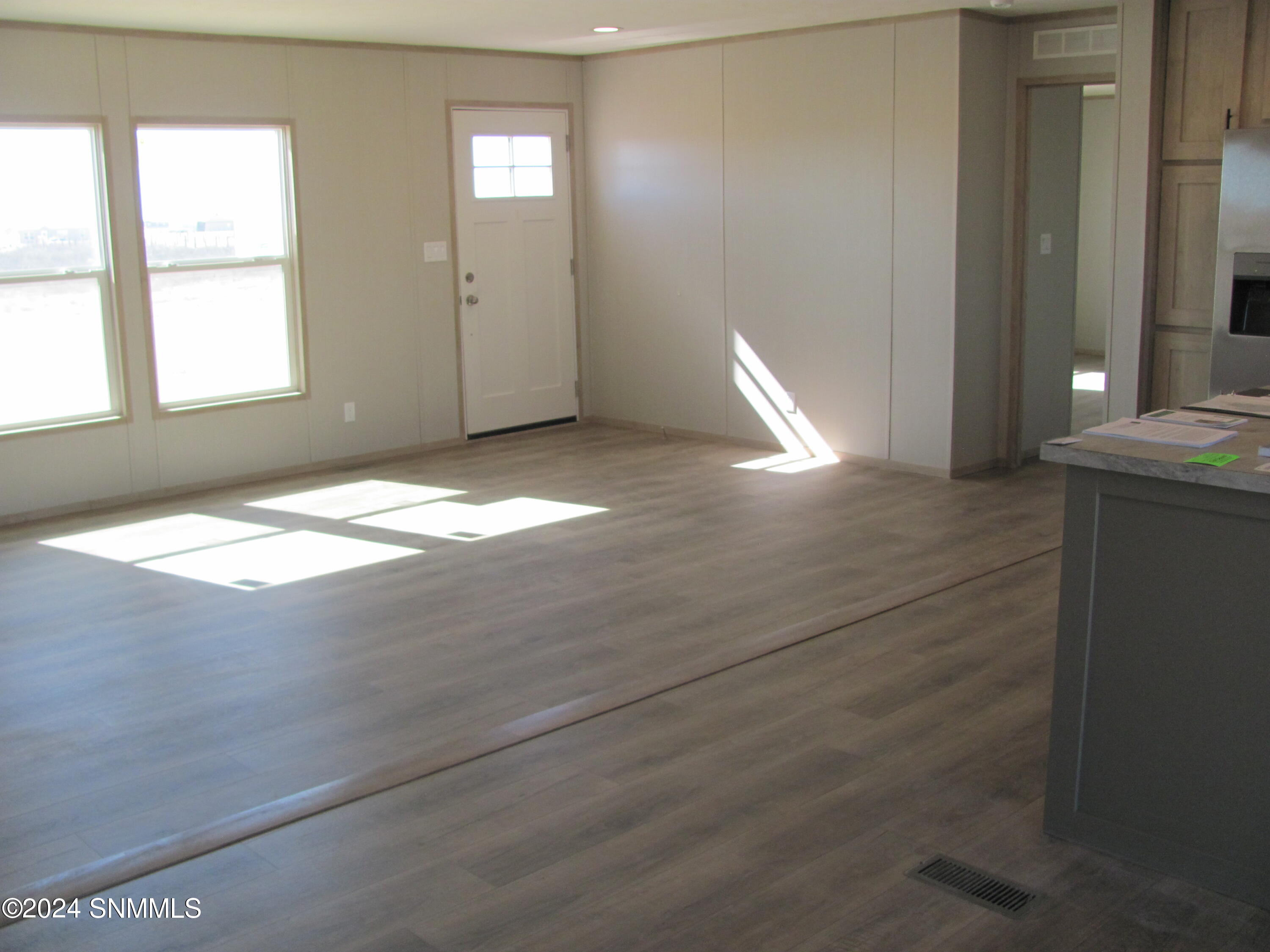 Eating area toward front door