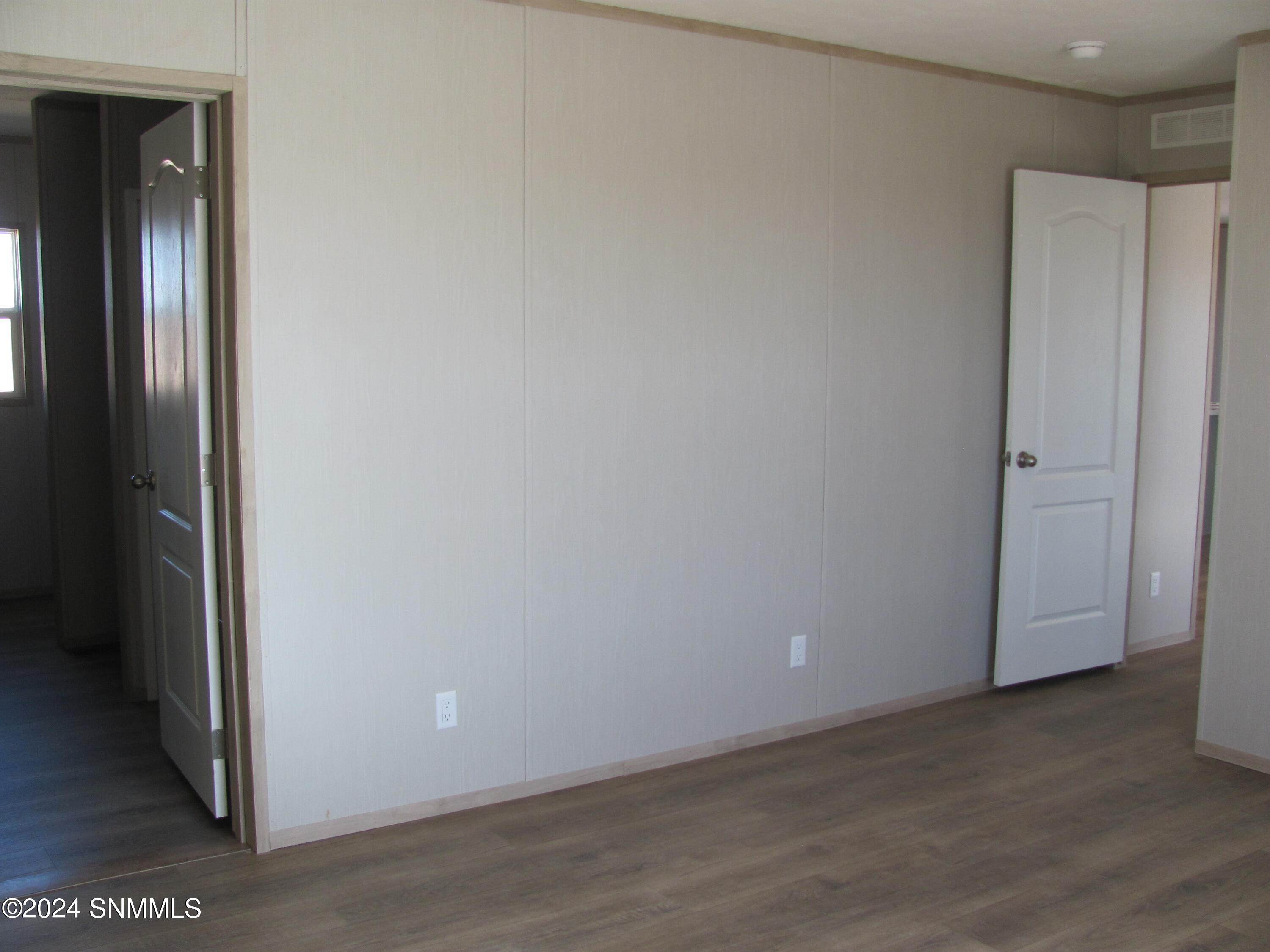 Primary-left bath, right-kitchen area