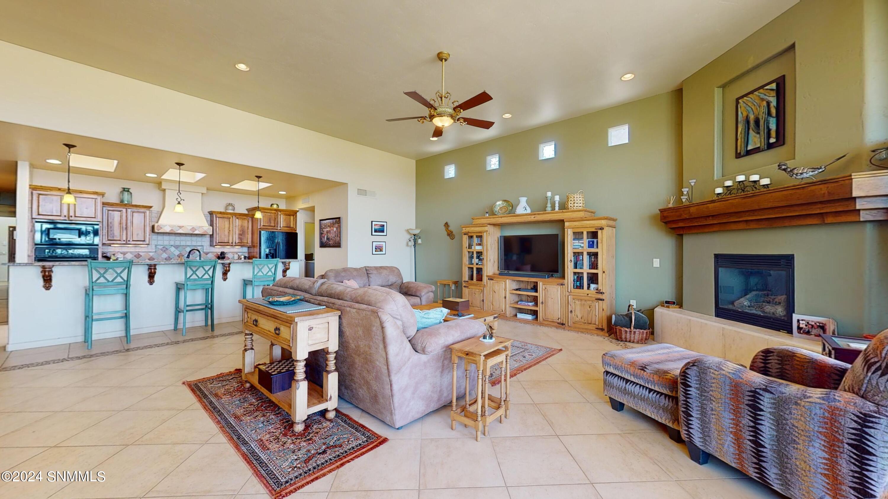 Living Room Kitchen