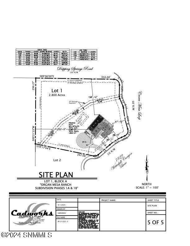 Home site plan